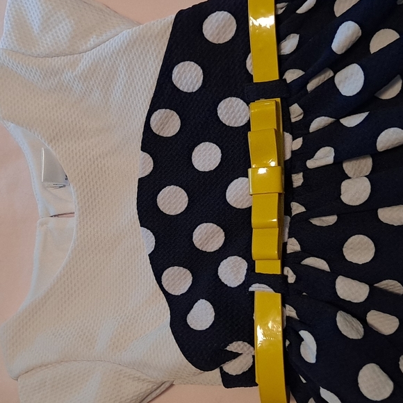 Sweet Heart Rose Girls Swing Dress Size 5 Polka-Dot - Picture 9 of 9